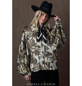 Double D Ranch Double D Ranch Petro Plaid Blouse