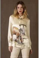 Double D Ranch Double D Ranch Seen in Texas Blouse