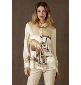 Double D Ranch Double D Ranch Seen in Texas Blouse
