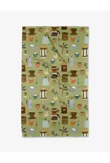 Geometry Coffee Lover Tea Towel