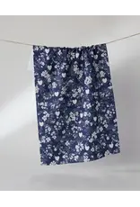 Geometry Midnight Posy Tea Towel