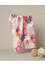 Geometry Ecstatic Blooms Tea Towel