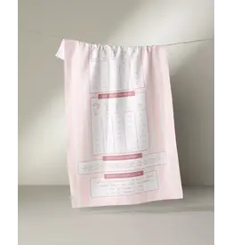 Geometry Cheat Sheet Tea Towel