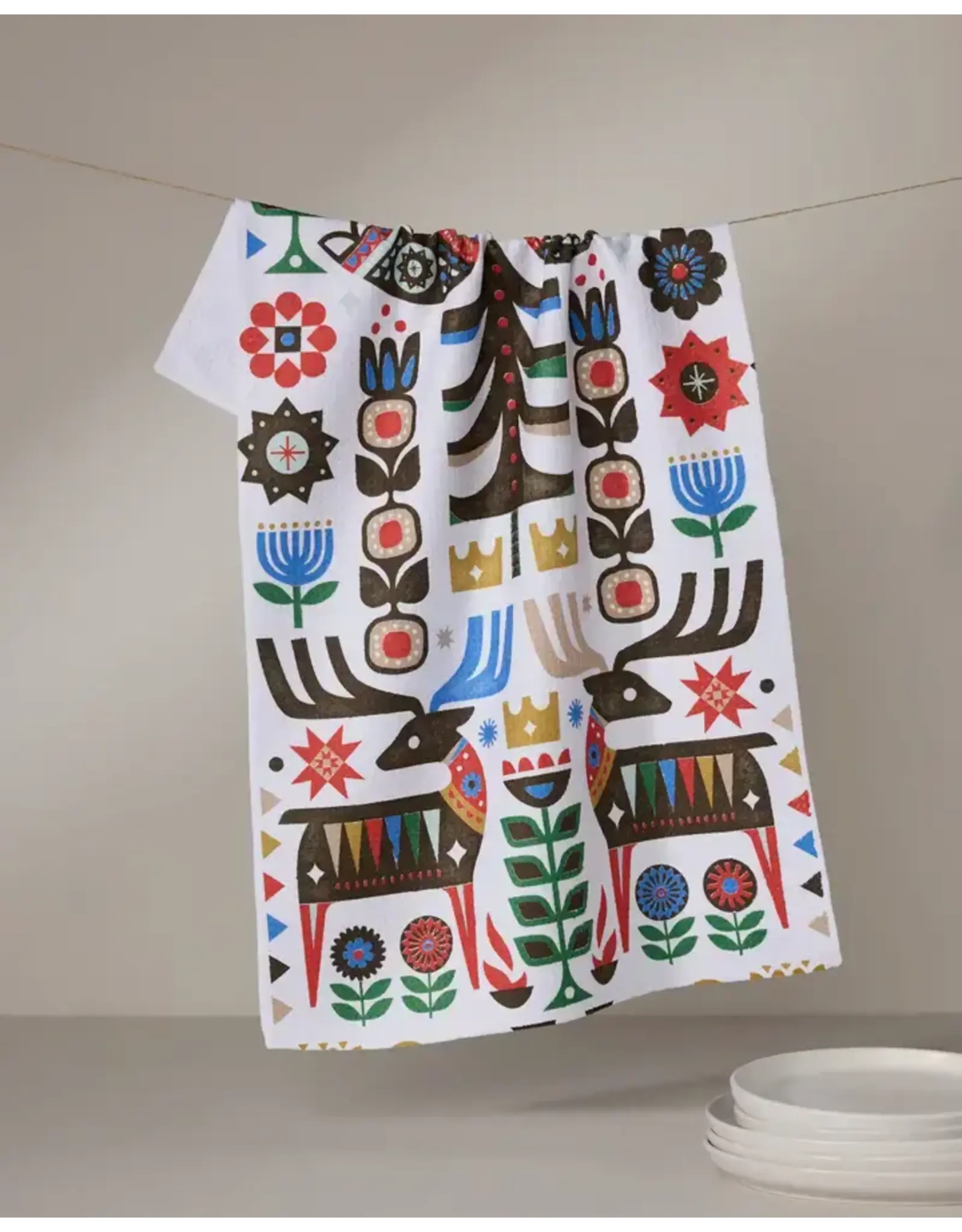Geometry Everfolk Tea Towel