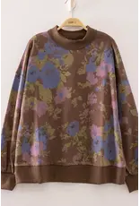 Nova Floral Print Sweatshirt