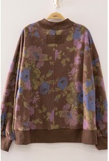 Nova Floral Print Sweatshirt
