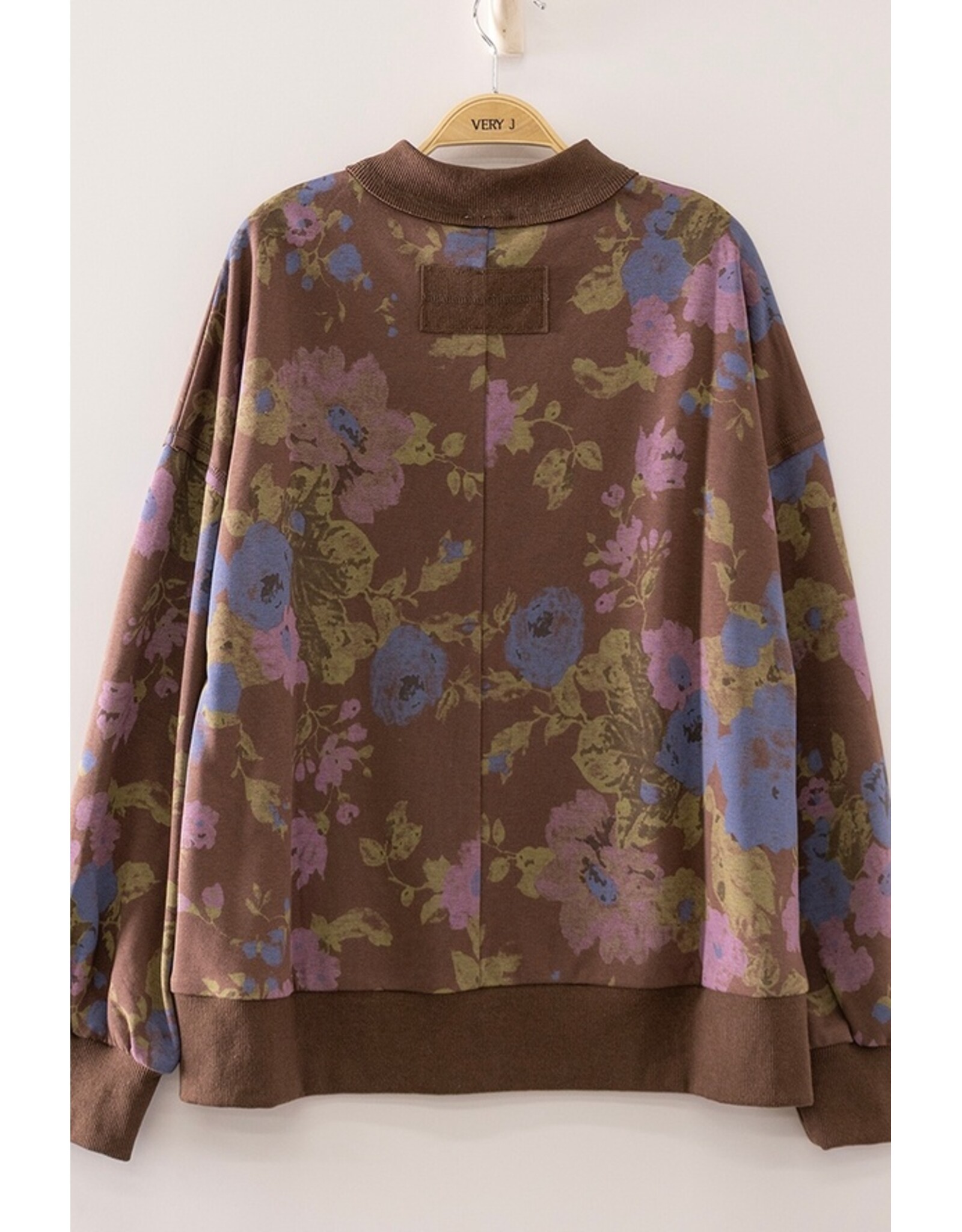 Nova Floral Print Sweatshirt