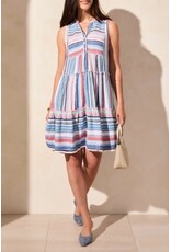 Tribal Tribal Sleeveless Tiered Dress