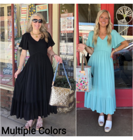 Ryleigh Smocked Midi Dress