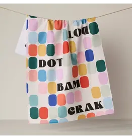 Geometry Tile TalkTeaTowel