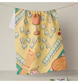 Geometry Lucky Hand Tea Towel
