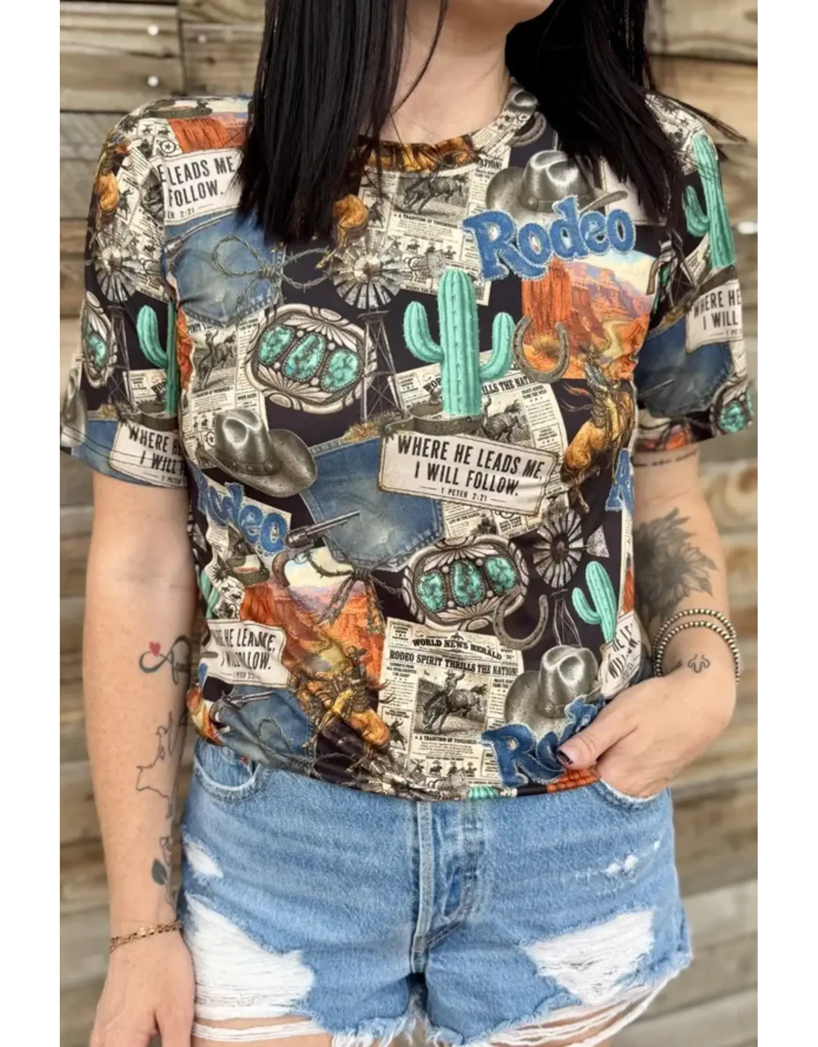 Retro Rodeo Nights Top