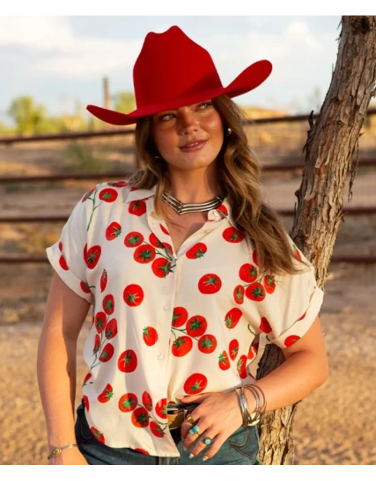 The Heirloom Tomato Camp Shirt