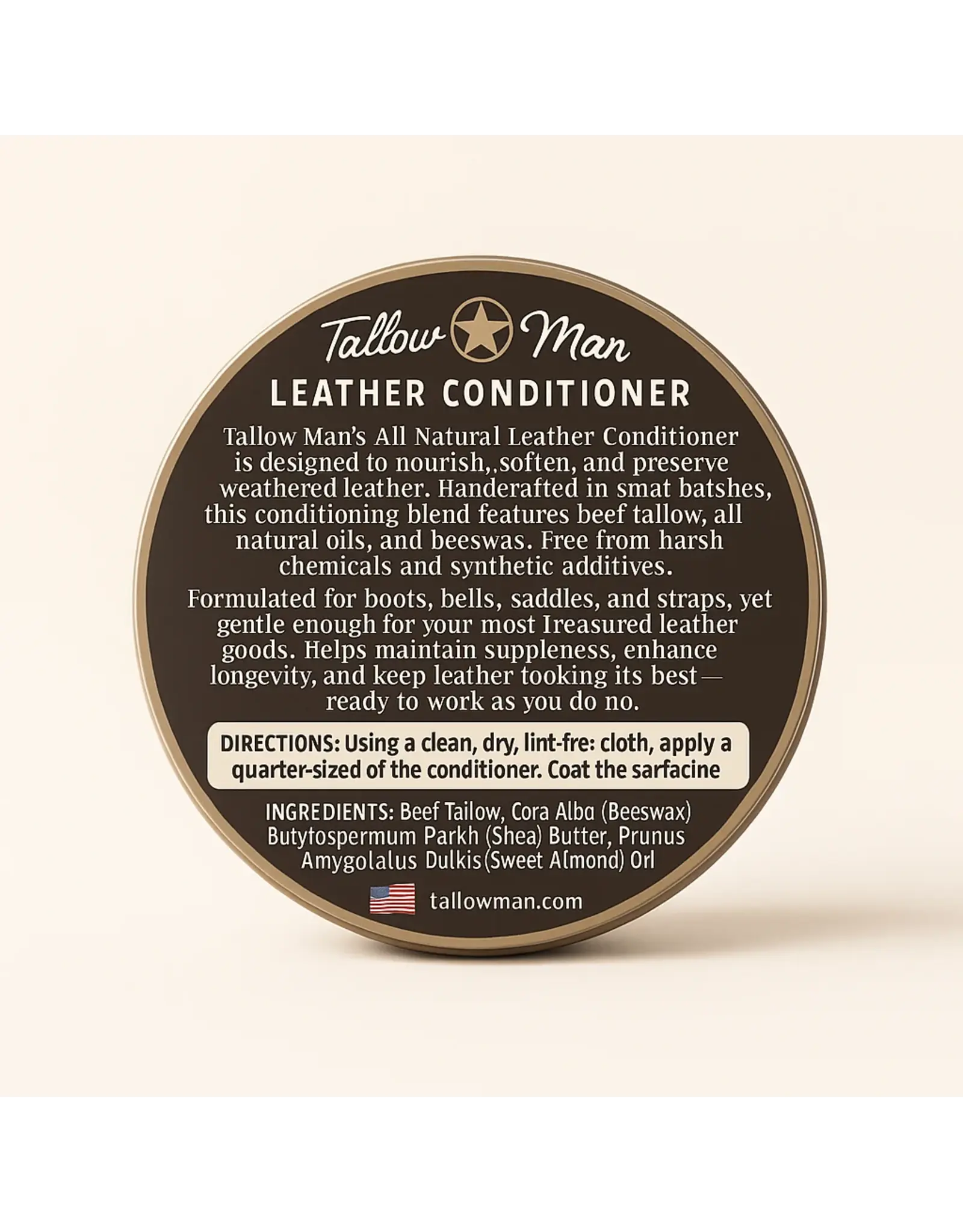 Tallow Man Leather Conditioner