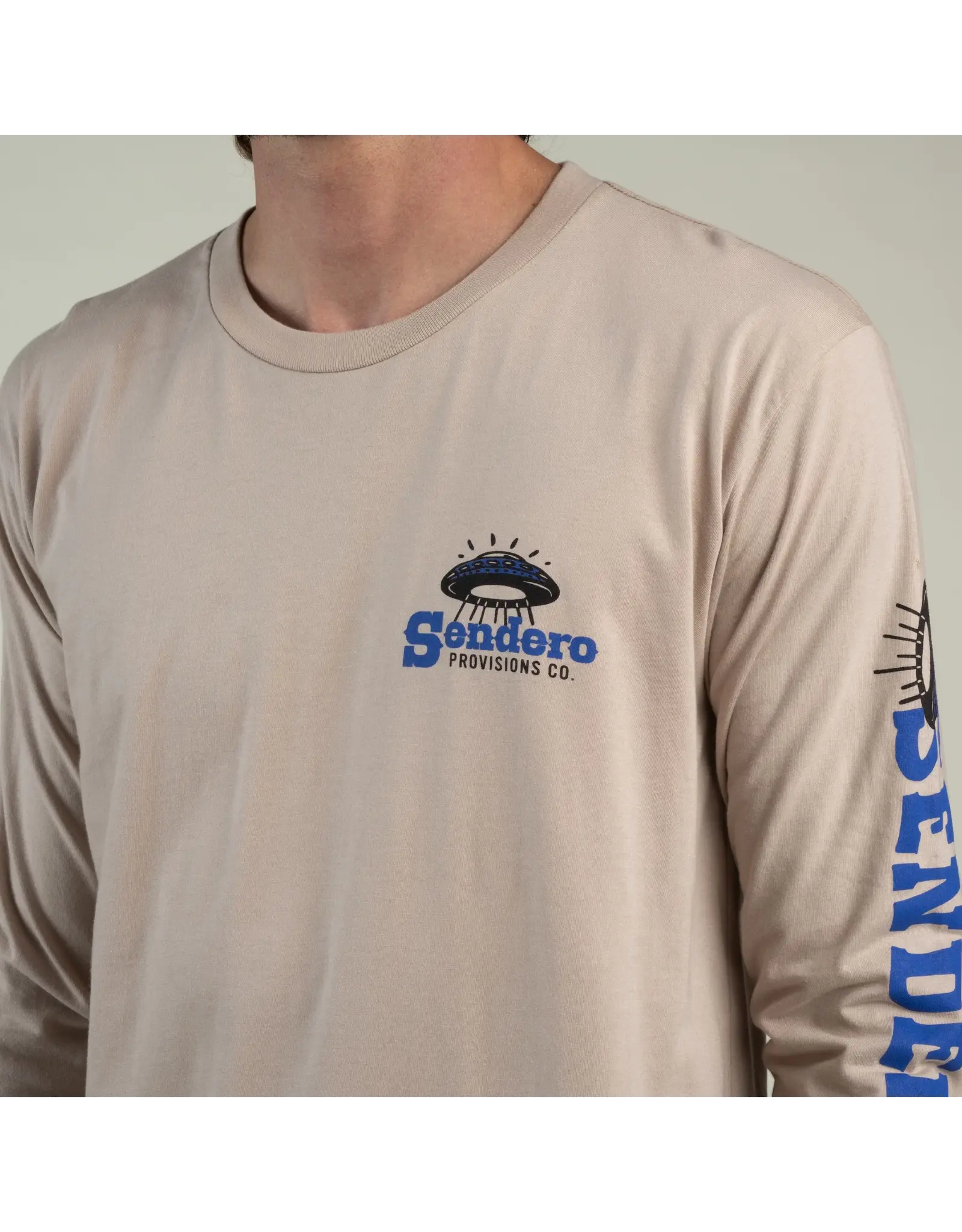 Greetings Long Sleeve T-Shirt Sand