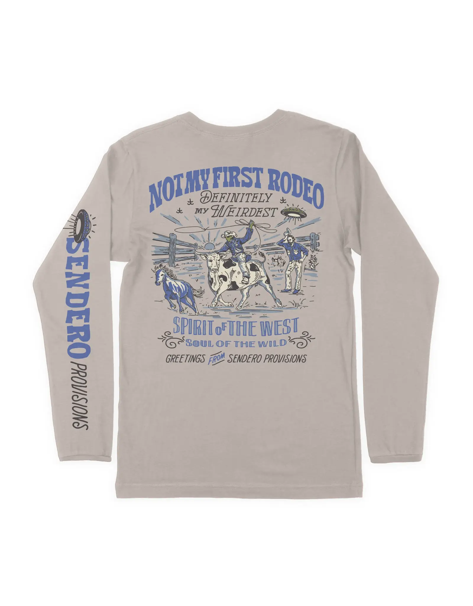 Greetings Long Sleeve T-Shirt Sand