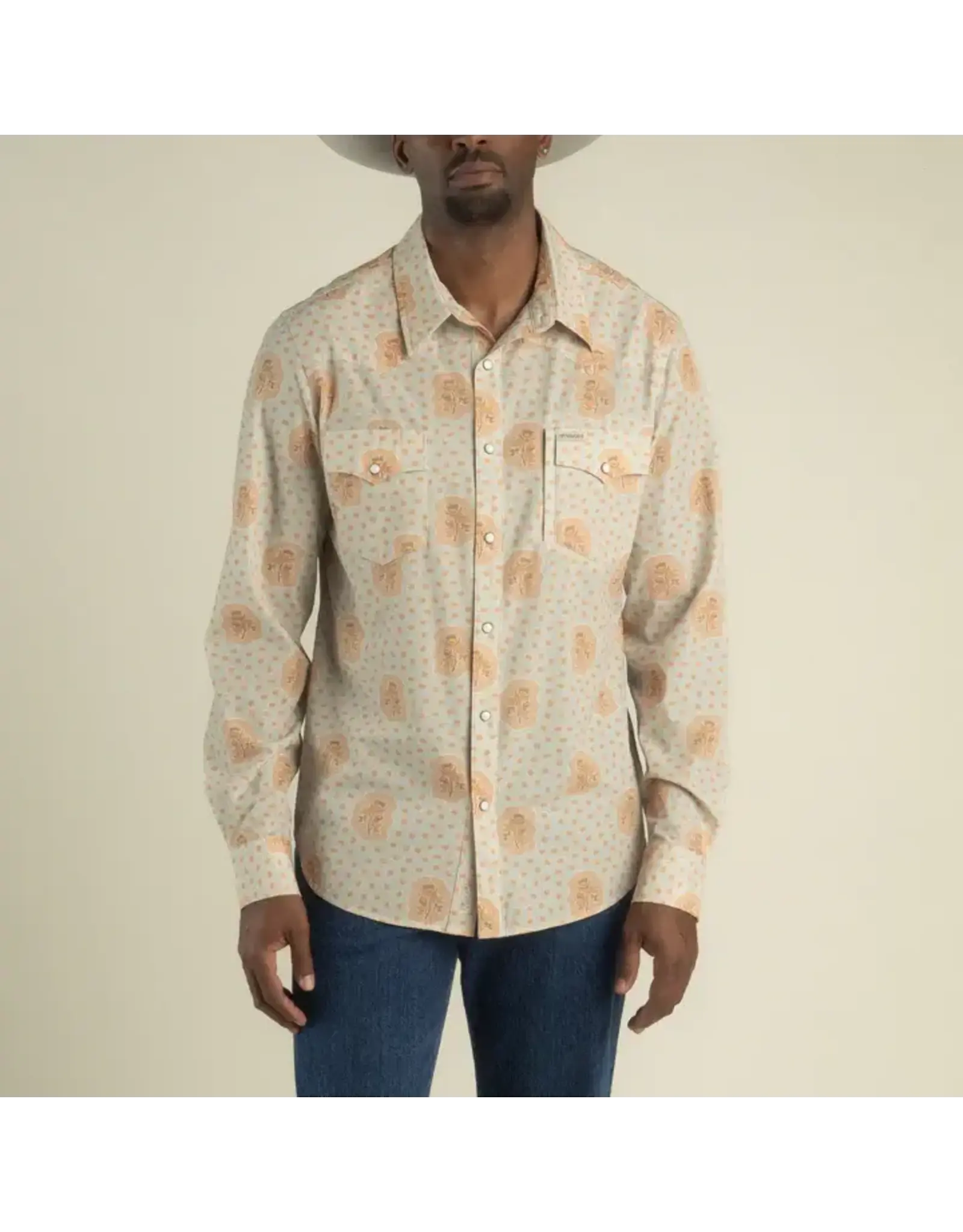 Sendero Confluence Tech Long Sleeve Shirt Bandana Bloom Rio