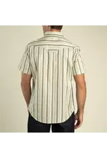 Sendero  Wyatt Pearl Snap Short Sleeve Print Shirt Horseshoe Stripe