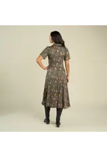 Sendero La Dahlia Dress Copper Floral