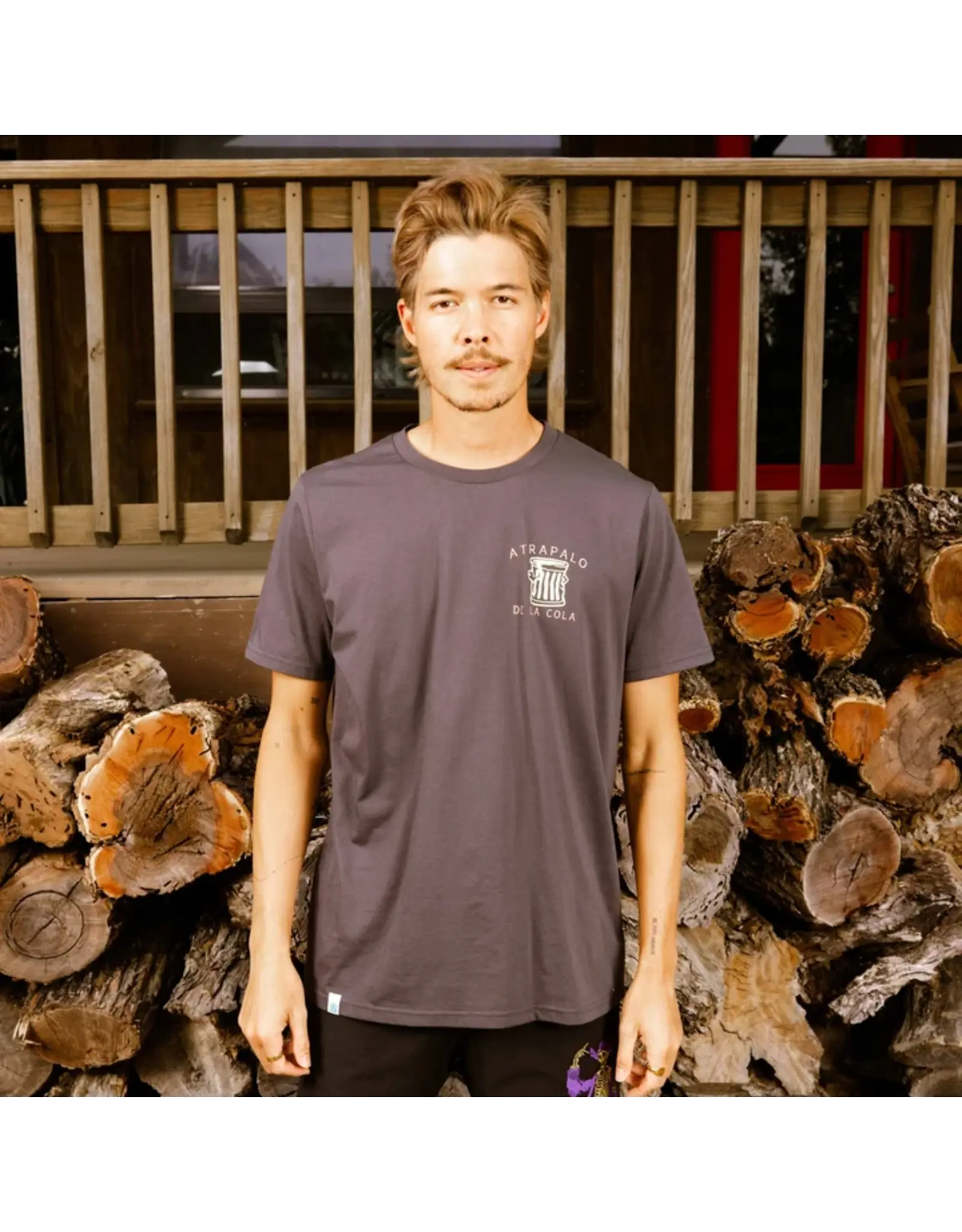 Opossum T-Shirt Charcoal