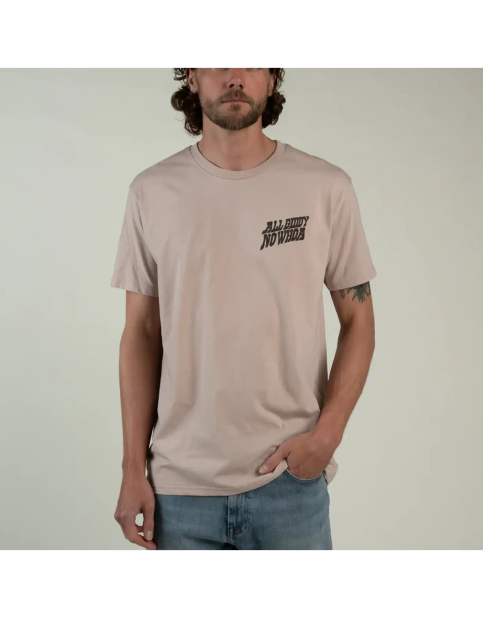 Sendero All Giddy No Whoa T Shirt Sand