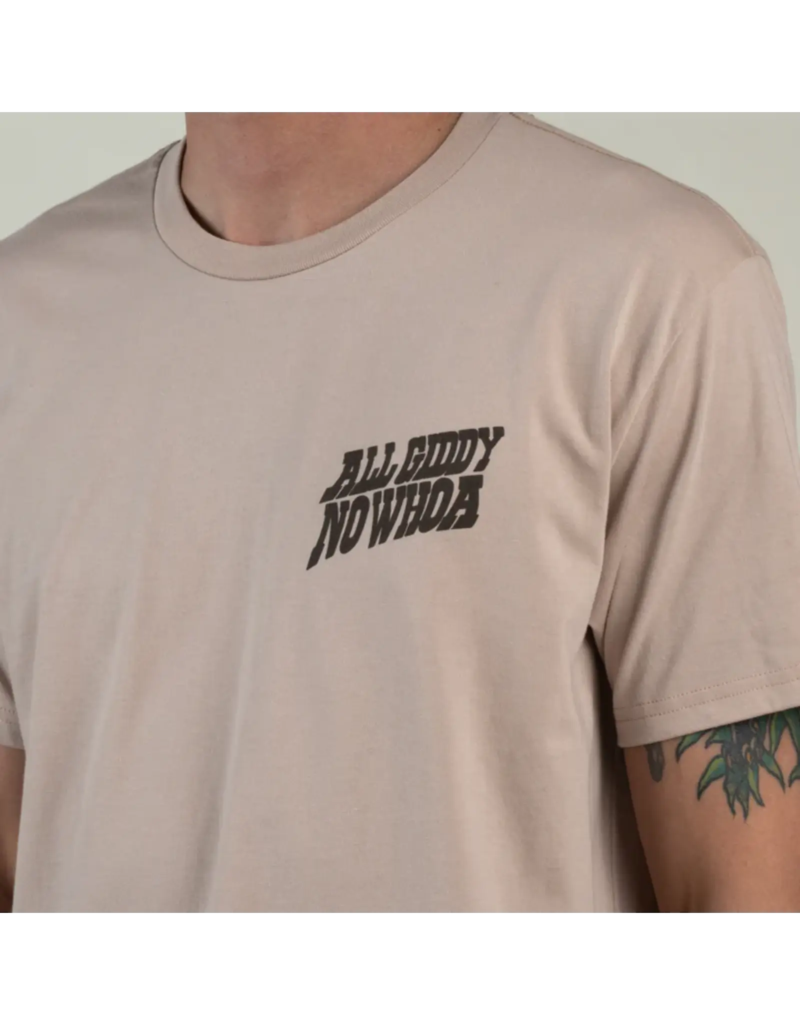 Sendero All Giddy No Whoa T Shirt Sand