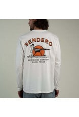 Desert Runner Long Sleeve T-Shirt Vintage White