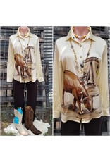 Double D Ranch Double D Ranch Seen in Texas Blouse
