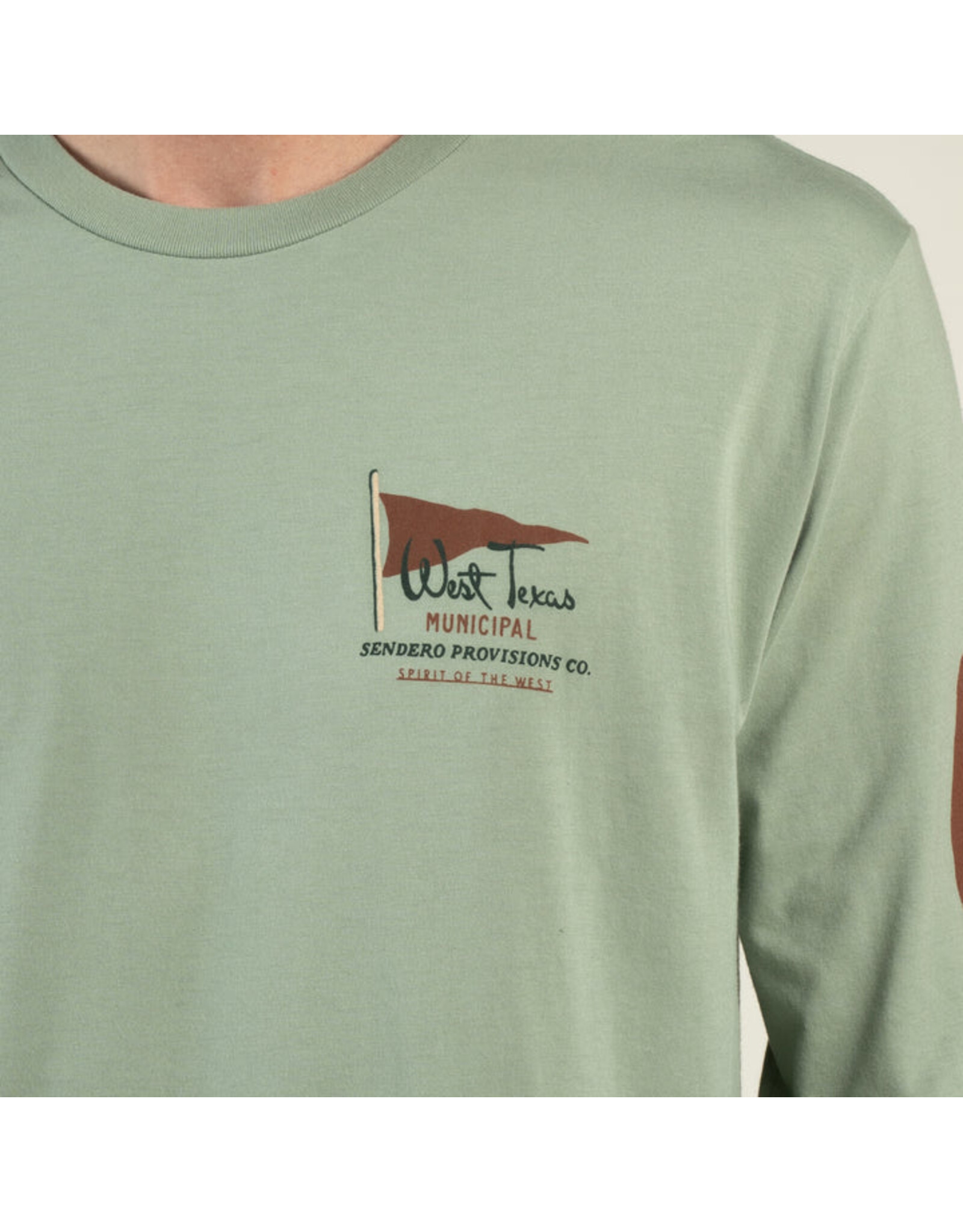 Sendero West Texas Municipal Long Sleeve T-Shirt Laguna