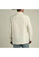 Caballero Guayabera Long Sleeve Shirt Guitar Stripe Cream