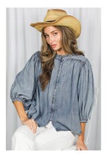 Niecy Tencel Denim Top
