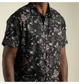 Sendero City Slicker Button Up Short Sleeve Nocturnal Black