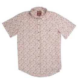 City Slicker Button Up Short Sleeve Desert Flock Rust