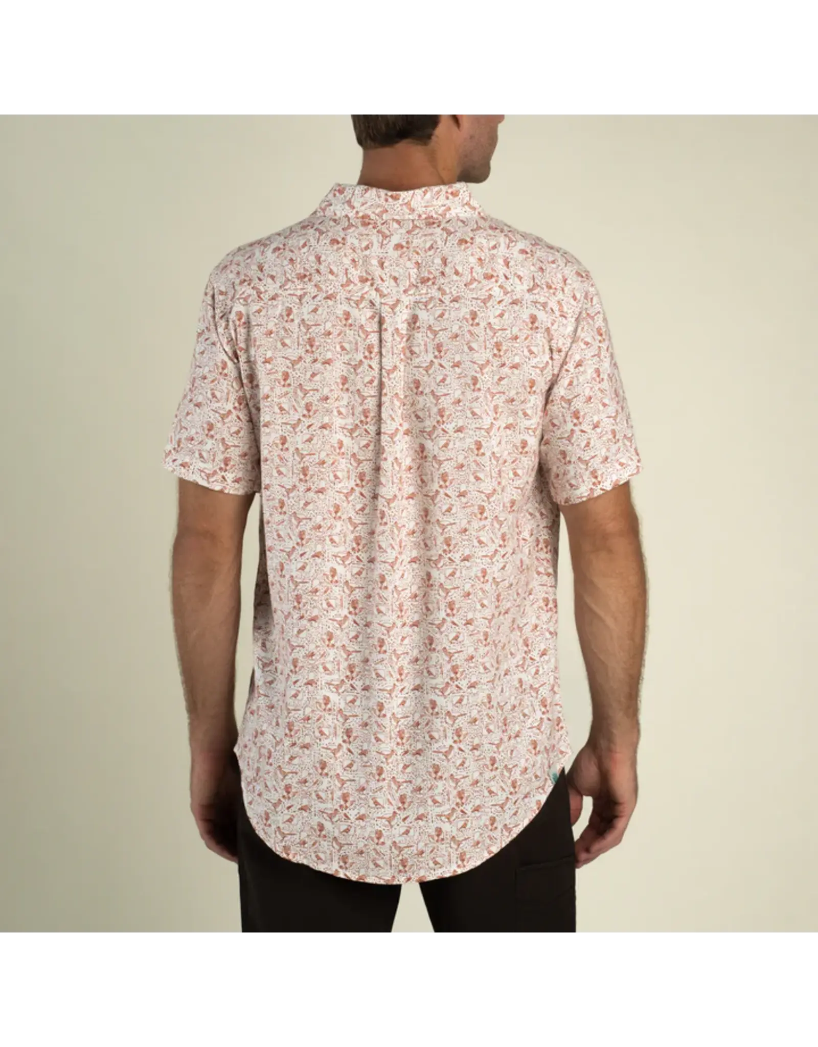 City Slicker Button Up Short Sleeve Desert Flock Rust