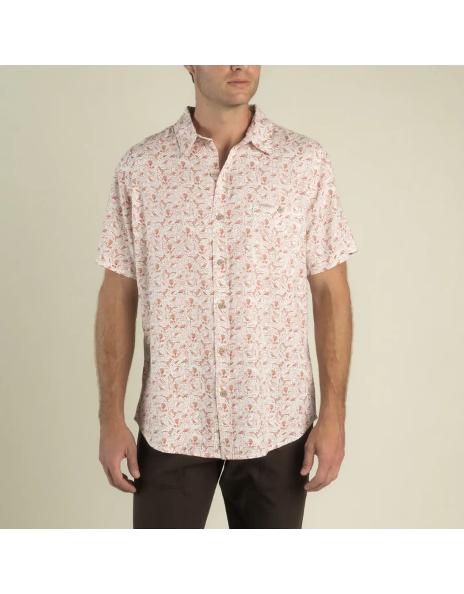 City Slicker Button Up Short Sleeve Desert Flock Rust