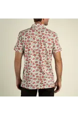 Sendero Cantina Pique Polo Short Sleeve Shirt Desert Floral Rosado
