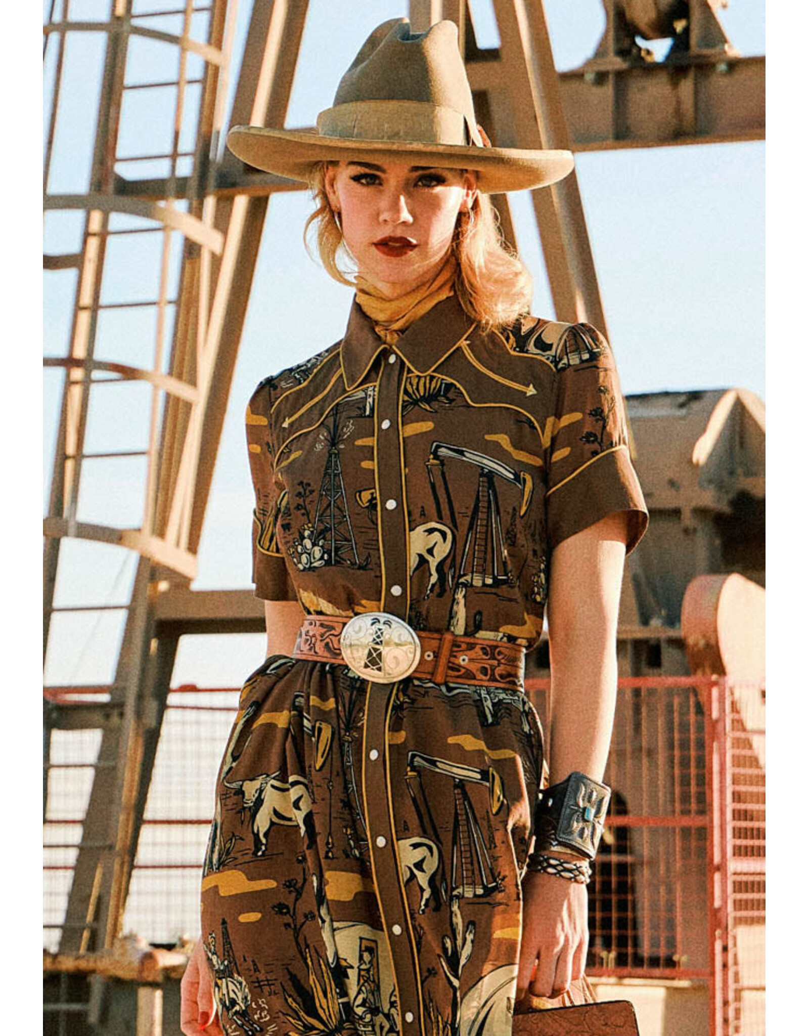Double D Ranch Double D Ranch Oil Camp Dress