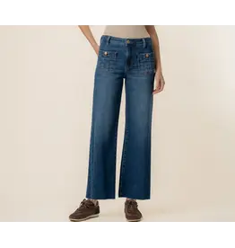 Kut from the Kloth / STS Blue KUT Meg High Rise Front Pocket Wide Leg Resolution Wash