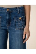 Kut from the Kloth / STS Blue KUT Meg High Rise Front Pocket Wide Leg Resolution Wash