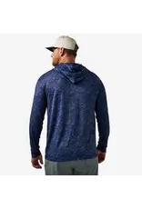 Burlebo Burlebo Performance Hoodie Marsh Camo Navy