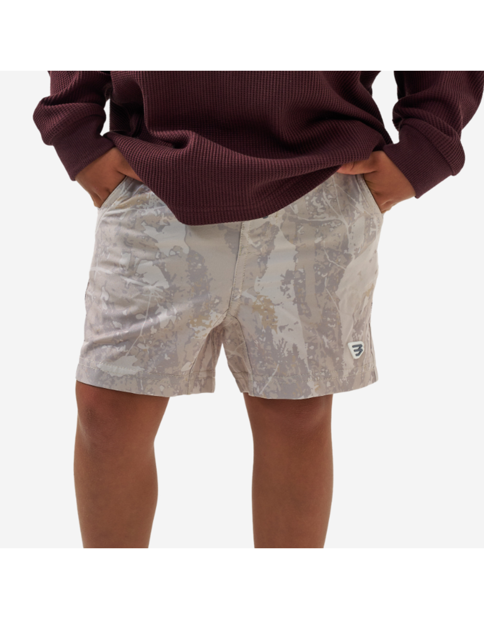 Burlebo Burlebo Youth Athletic Short Drifter Camo