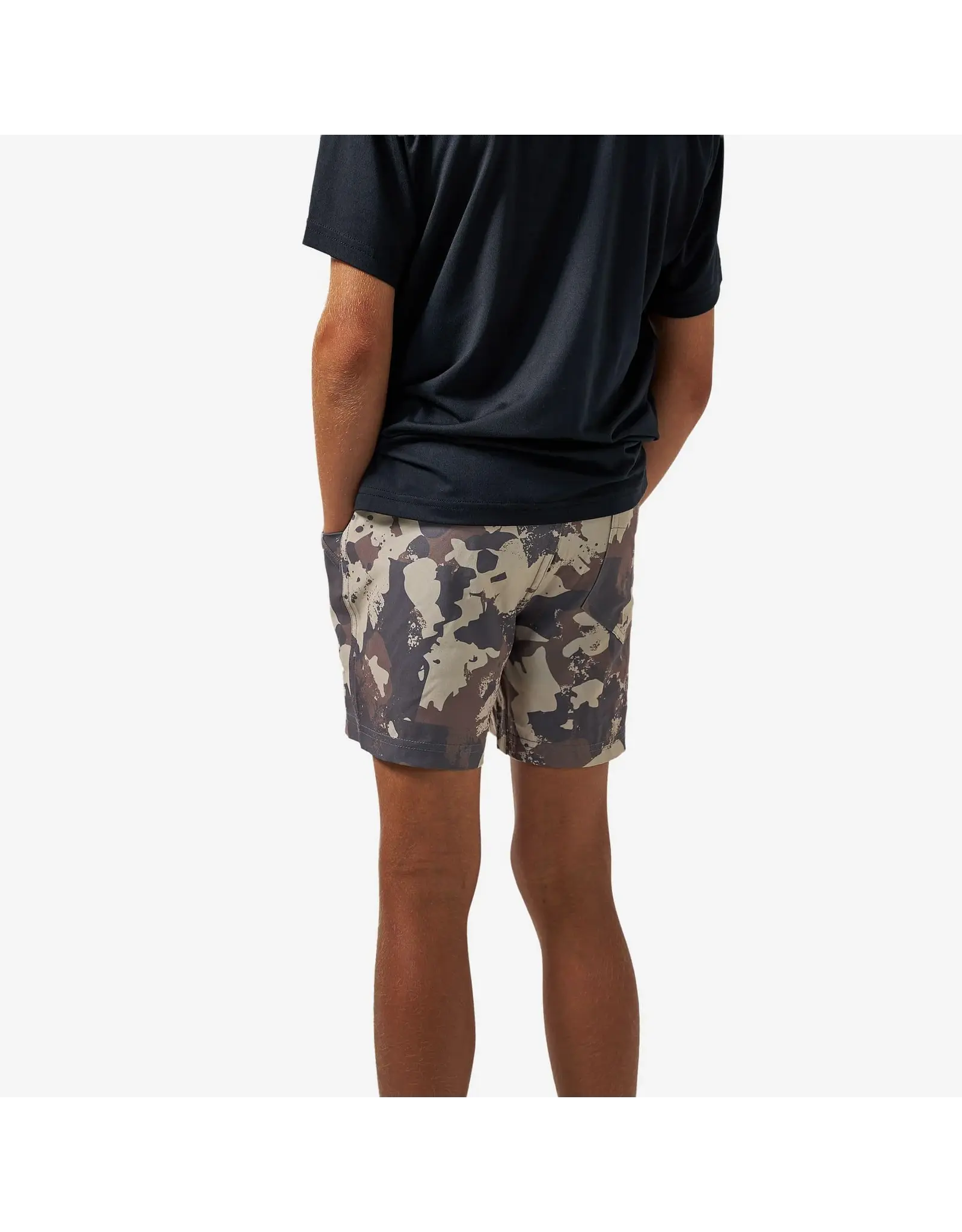 Burlebo Burlebo Youth Athletic Short Splatter Camo
