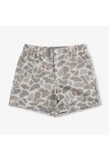 Burlebo Burlebo Youth Everyday Short Classic Deer Camo Grey Pocket