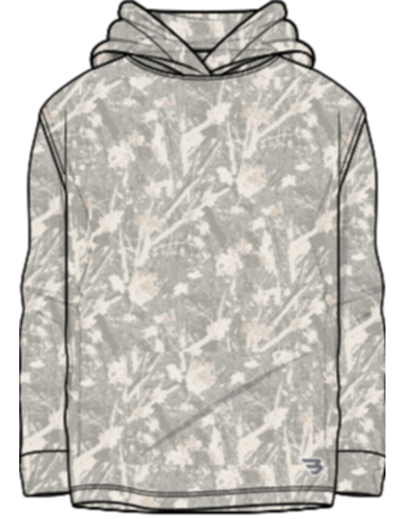 Burlebo Burlebo Youth Performance Hoodie Drifter Camo