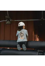 Burlebo Burlebo Youth Short Sleeve Tee Mallard Camo Dog Grey