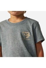 Burlebo Burlebo Youth Short Sleeve Tee Mallard Camo Dog Grey