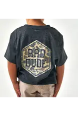 Burlebo Burlebo Youth Short Sleeve Tee  Rad Dude Camo-Black