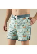 Sendero Point Bar Boardshort Malibu Cowboy