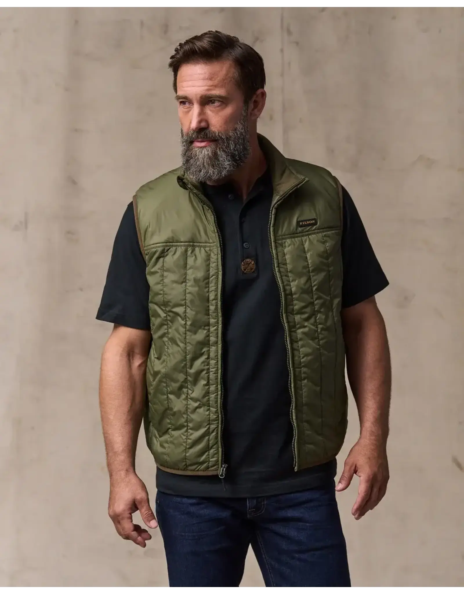Filson Filson Ultralight Vest Dark Olive Drab