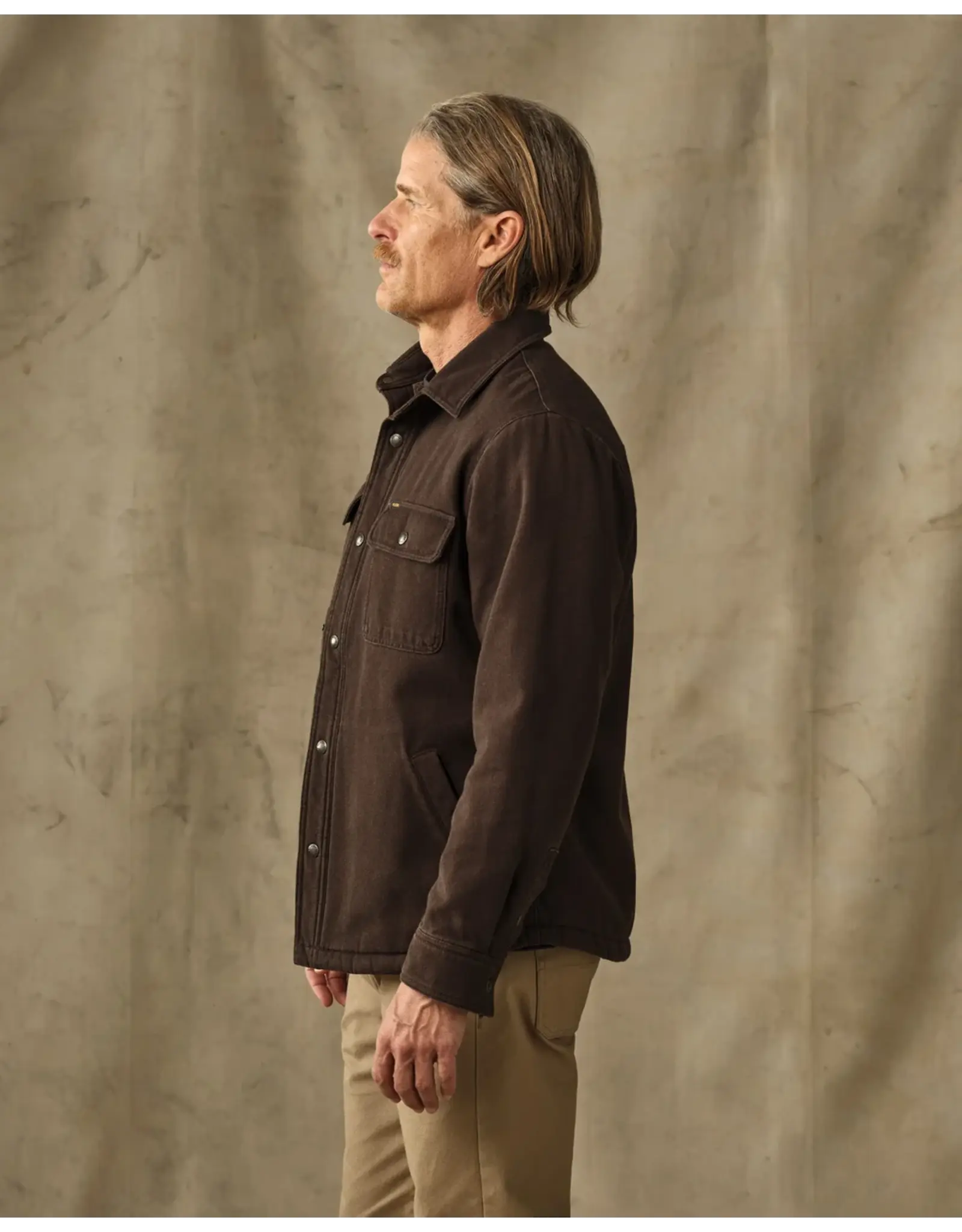 Filson Filson Fleece Lined Jac-Shirt Dark Brown